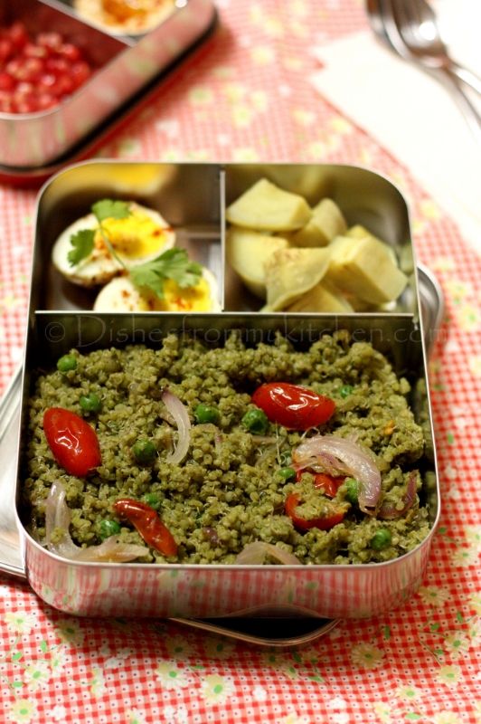 Dishesfrommykitchen KIDS LUNCH BOX MINTY QUINOA